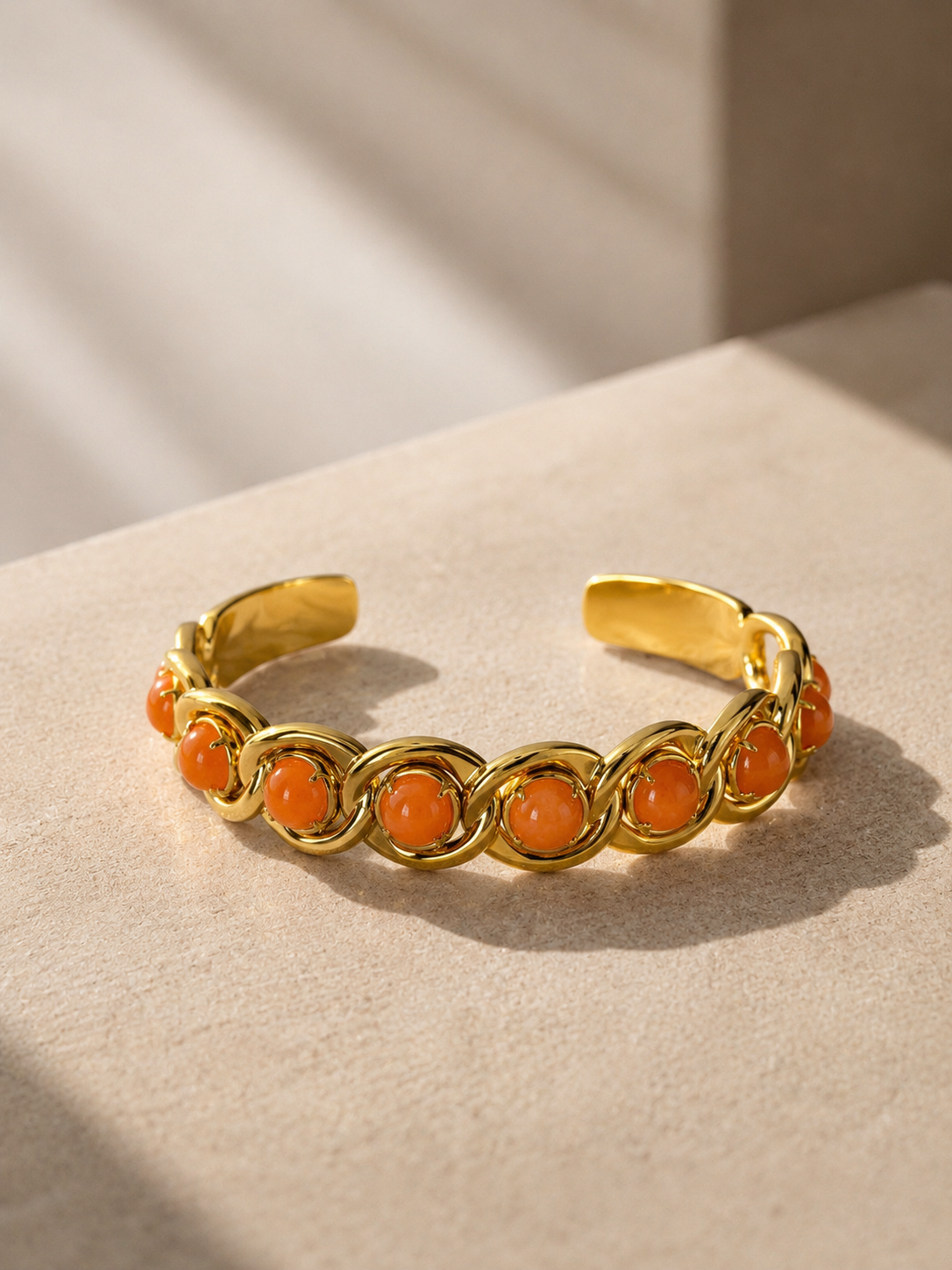 Gold + Orange