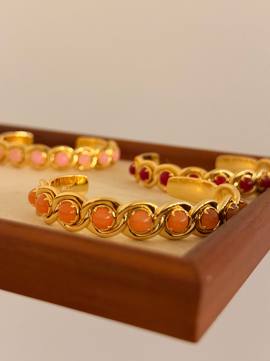Gold + Orange